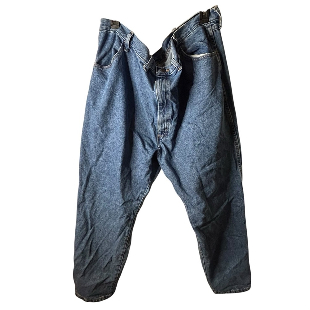 Rustler Men's Blue Jeans 48x30